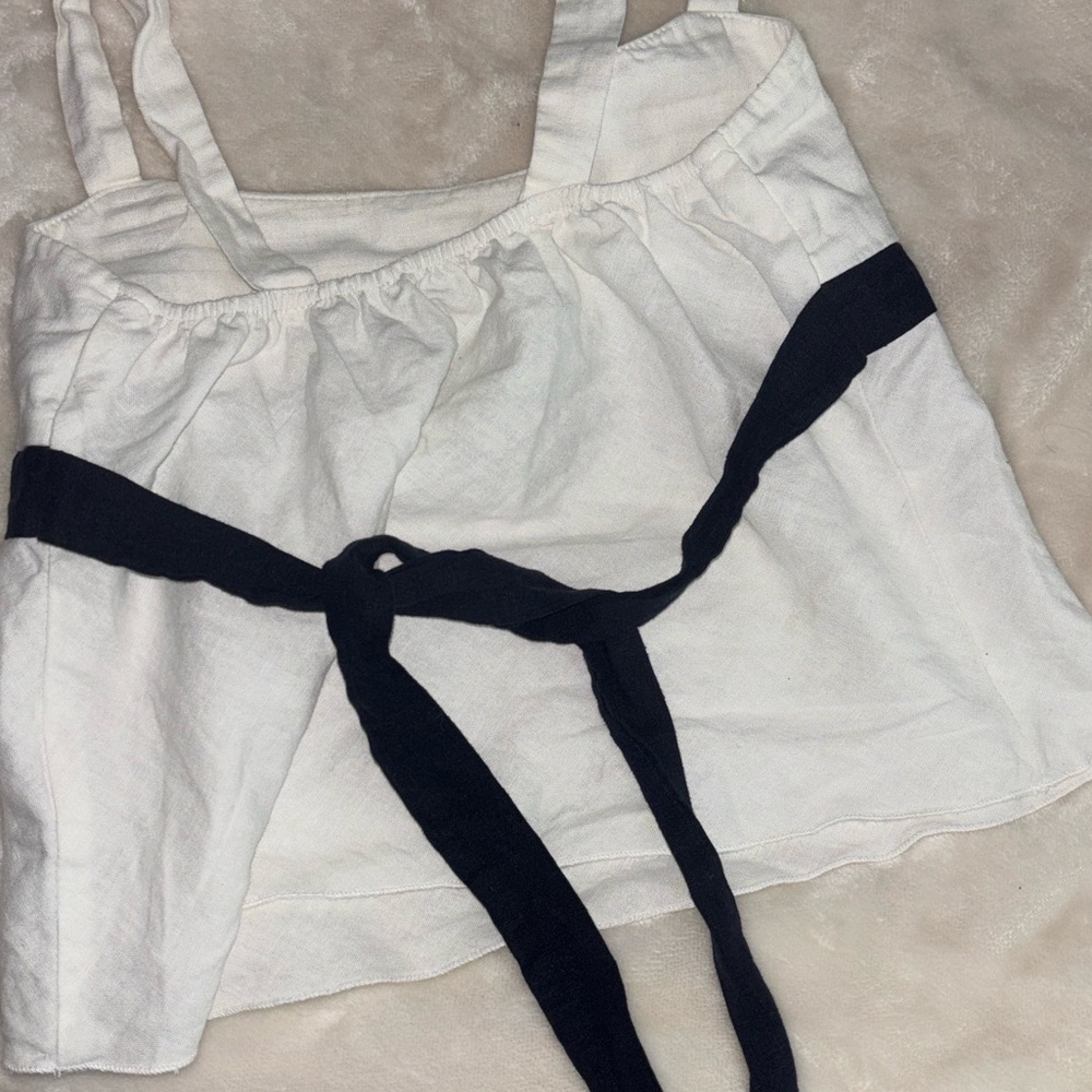 Linen tank top - Picture 6 of 6